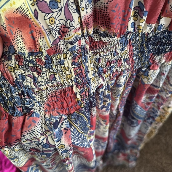 Dress NAOO size small nwt 
Boho floral lightweight dress or coverup - Picture 8 of 8